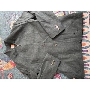 Vintage Pendleton Wool Blazer | Green Stand Collar Jacket | American Heritage